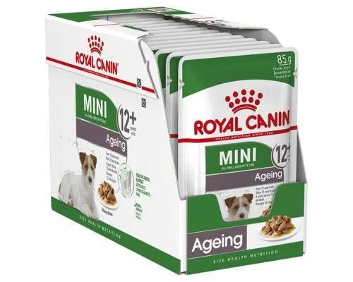 ------Royal Canin - Mini 12+ Ageing Dog Wet Food (85g x 12pk)