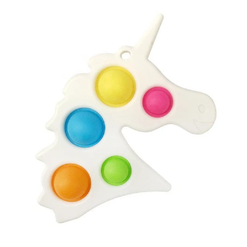 - Indoor pet toy recommendations- Indoor pet toy recommendationsWhite Unicorn Pop It Fidget Toy