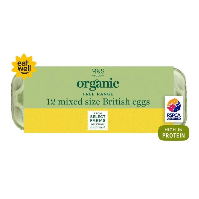 - Elderly dog ​​joint care mattress- Elderly dog ​​joint care mattressM&S Organic British 12 Free Range Mixed Size Eggs   12 per pack