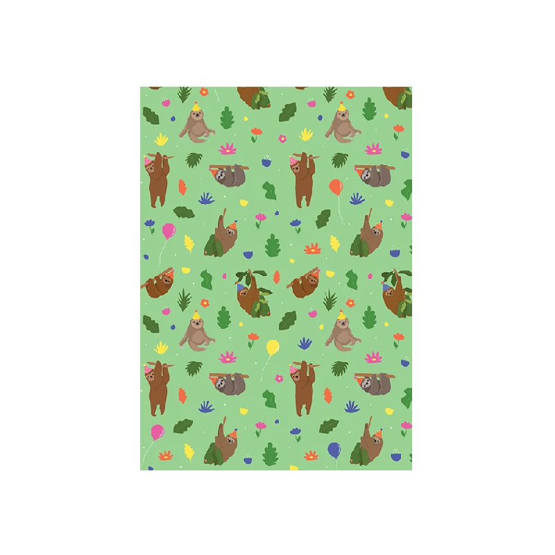 - Degradable pet feces bag- Degradable pet feces bagIko Iko Animal Pattern Card Birthday Sloth