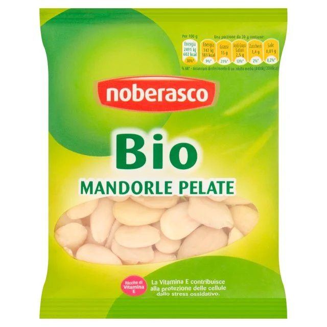 ------Noberasco Organic Peeled Almond   70g