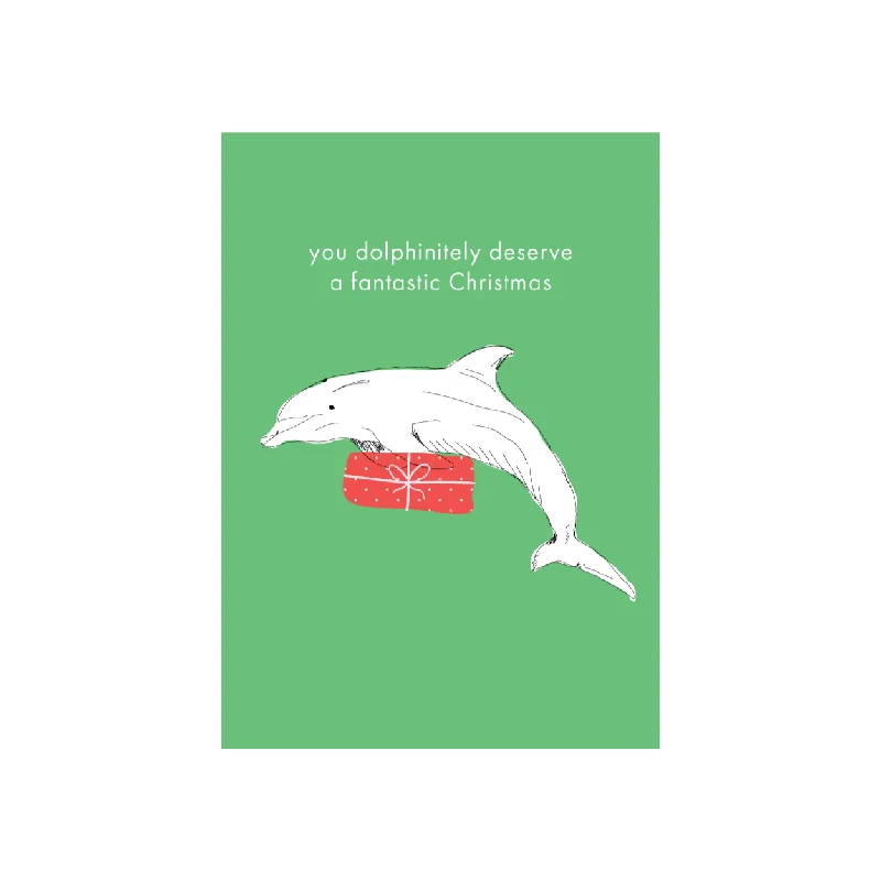 - Pregnant cat delivery room warming box- Pregnant cat delivery room warming boxIko Iko Christmas Card Dolphin