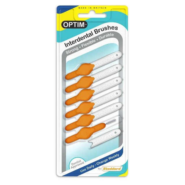 - Hamster silent running wheel to prevent chewing- Hamster silent running wheel to prevent chewingOPTIM Interdental Brushes 0.45mm Orange   6 per pack