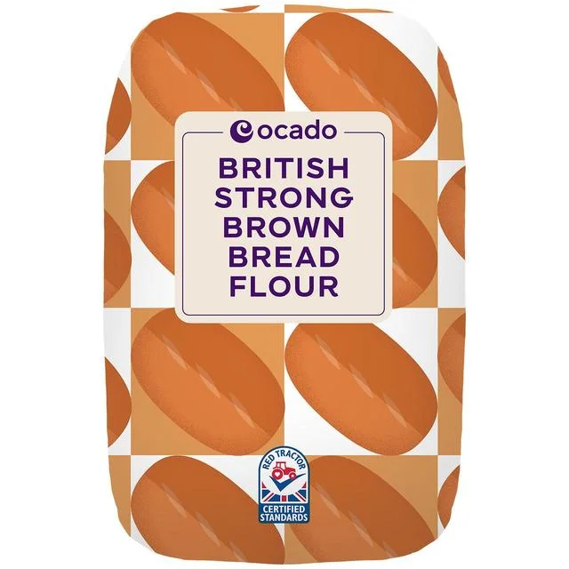 ------Ocado British Strong Brown Bread Flour   1.5kg