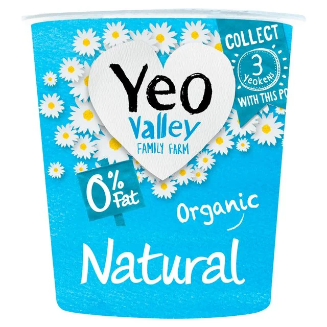 Pet ProductsPet ProductsYeo Valley Organic 0% Fat Natural Yoghurt   150g