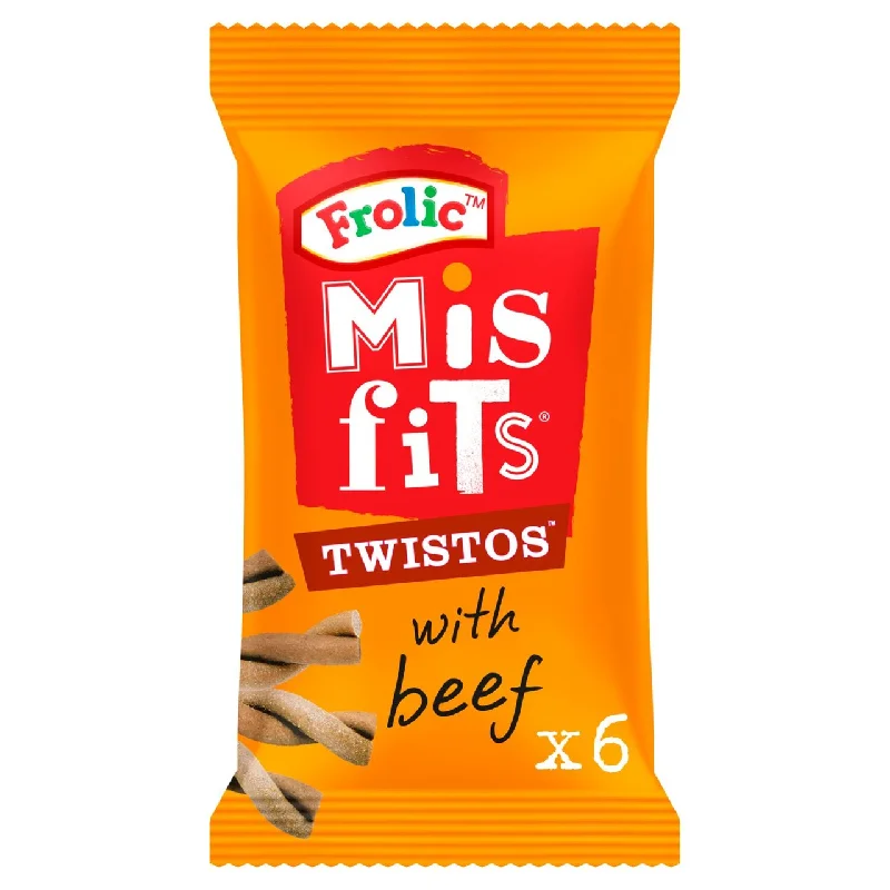 - Food for small dogsMisfits Twistos Dog Treats with Beef 105g