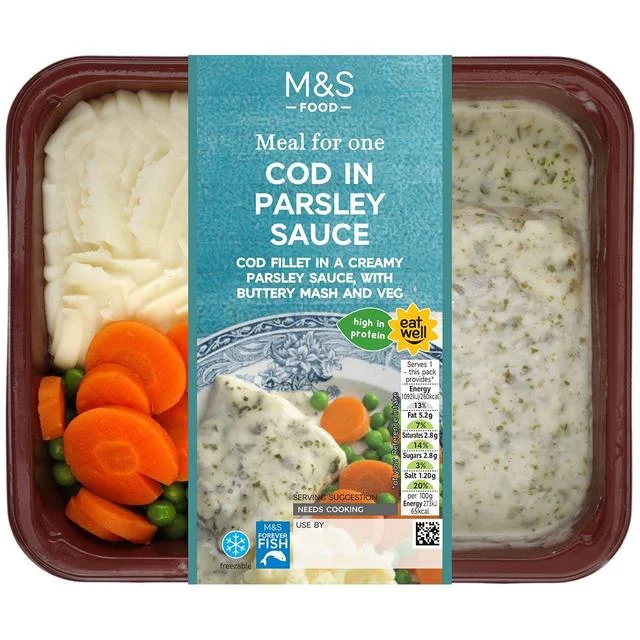 - Postoperative pet anti-licking Elizabethan collar- Postoperative pet anti-licking Elizabethan collarM&S Cod in Parsley Sauce with Mash Peas & Carrots   400g