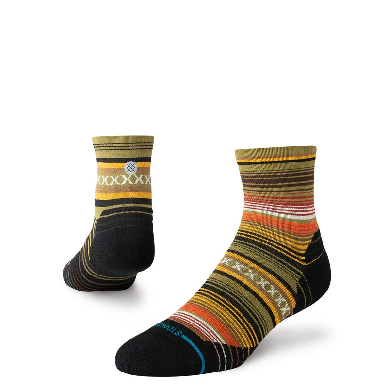 ------Curren Light Performance Quarter Sock - Olive