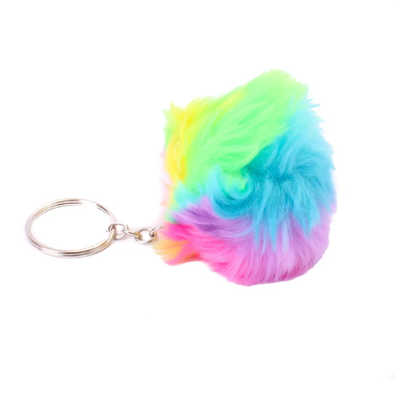 - Pet stroller can be taken on the plane- Pet stroller can be taken on the planePom Pom Rainbow Keychain