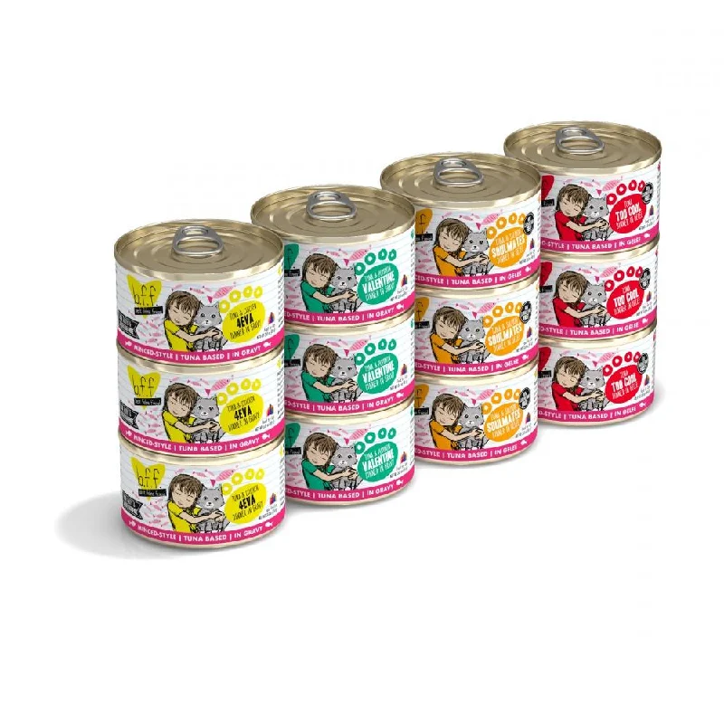    - Cat food for multi-cat households  Weruva BFF Multipack Canned Cat Food