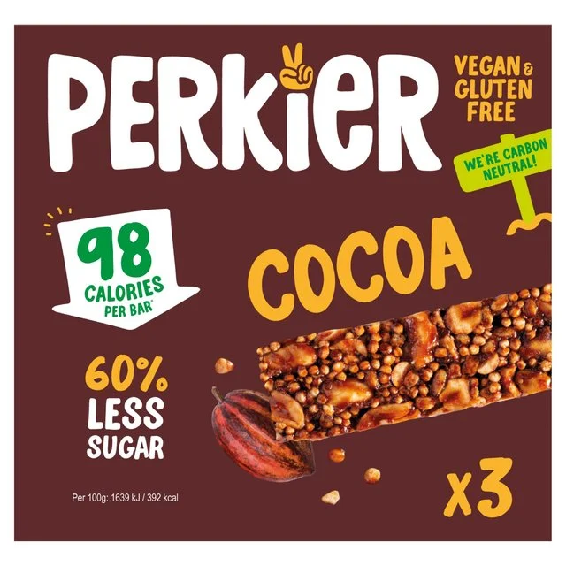  -Splash-proof food bowl AND Anti-choking slow food bowl -Splash-proof food bowl AND Anti-choking slow food bowlPerkier Cocoa 98Cals Bars   3 x 25g