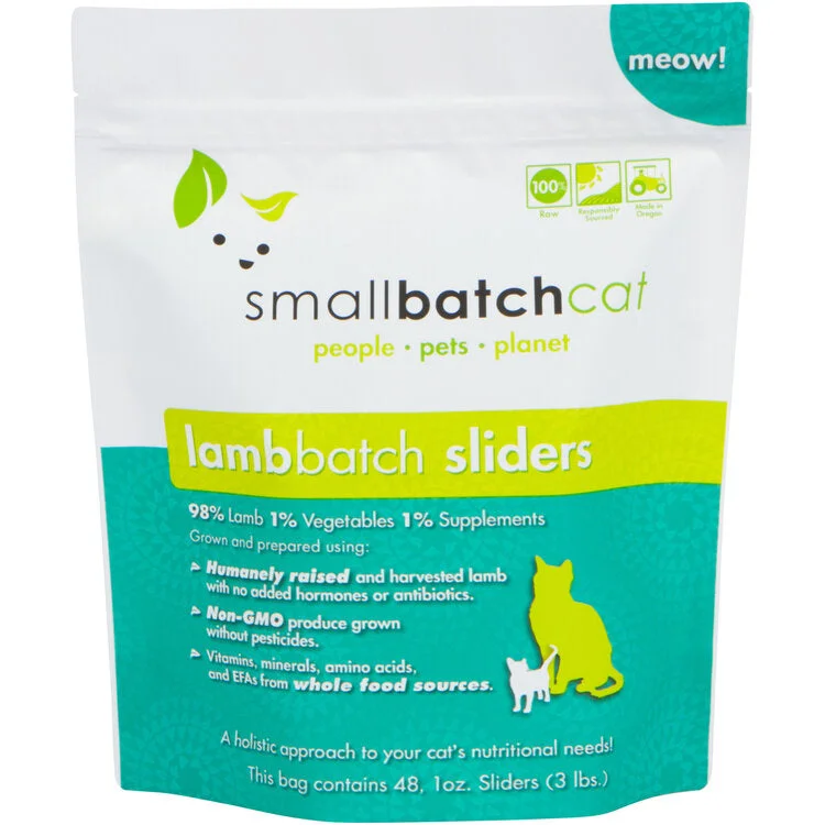 4. **Price and Purchasing**  Smallbatch Frozen LambBatch Cat Food