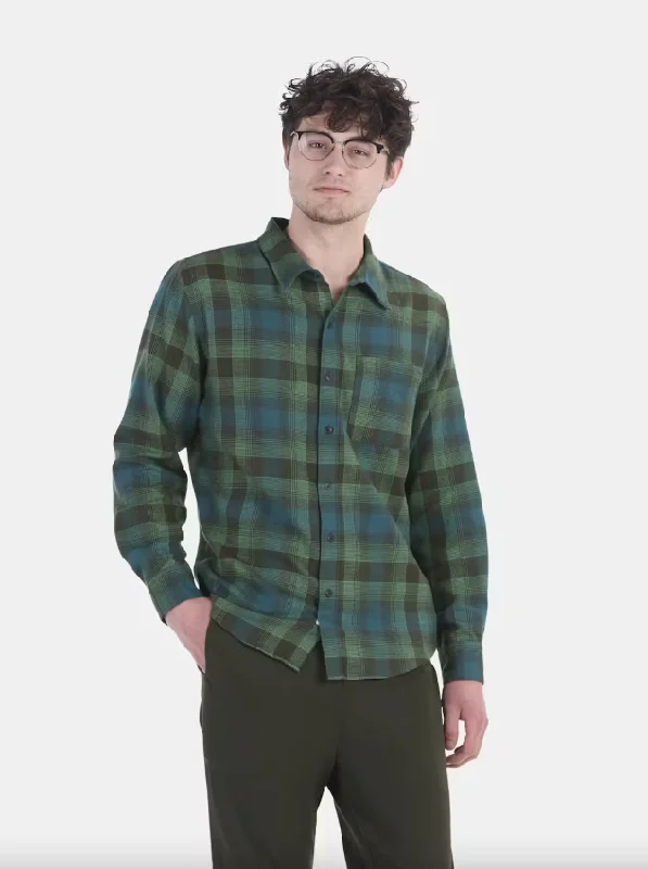 ------Men's Fairfax Novelty Lightweight Flannel Shirt - Clover