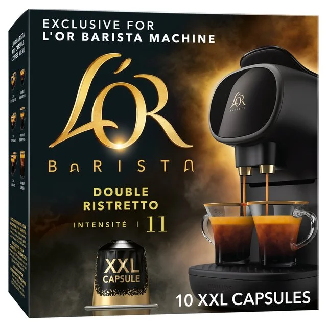 - Custom pet birthday cake- Custom pet birthday cakeL'OR BARISTA Double Ristretto XXL Coffee Pods Intensity 11   10 per pack