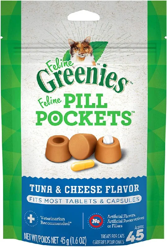    - Cat food discounts and promotions  Greenies Pill Pockets Tuna & Cheese Flavored Feline Cat Treats