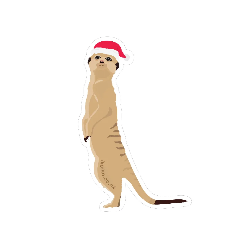  -Non-contact cat thermometer -Non-contact cat thermometerIko Iko Fun Size Sticker Christmas Meerkat