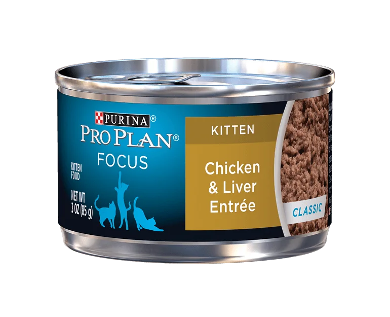 - Automatic temperature adjustment cat bed- Automatic temperature adjustment cat bedPRO PLAN - Kitten Chicken & Liver Entree Cat Wet Food (85g)