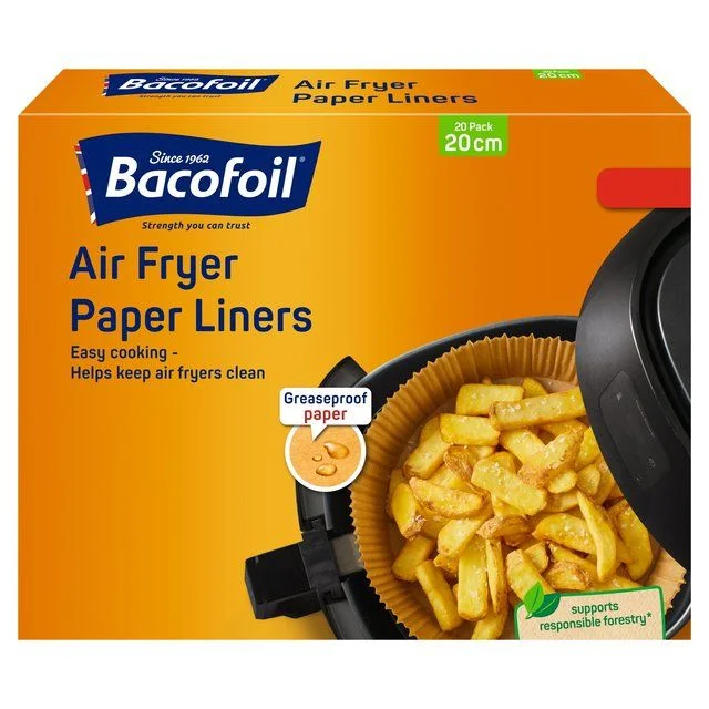 ------Bacofoil Air Fryer Liners   20 per pack