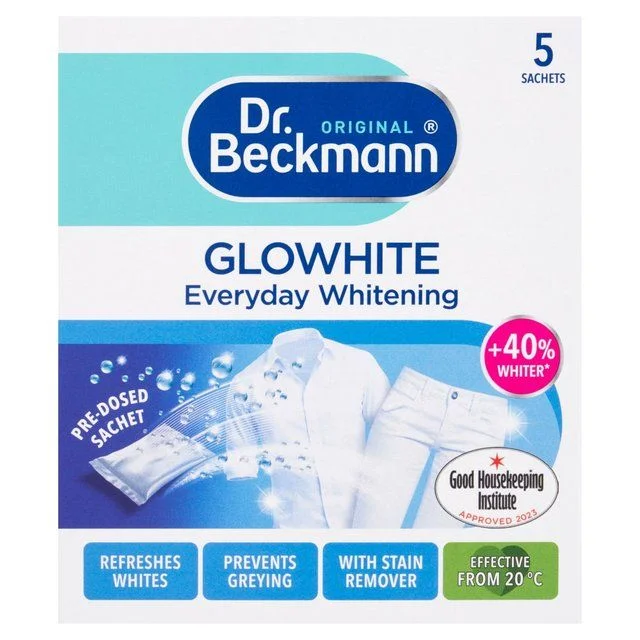 - Air box TSA certified check-in- Air box TSA certified check-inDr. Beckmann Glowhite Intensive Whitener Powder   5 x 40g