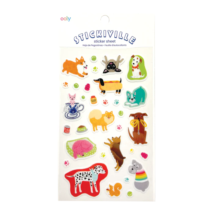 - Custom pet birthday cake- Custom pet birthday cakeOoly stickiville quirky dogs stickers