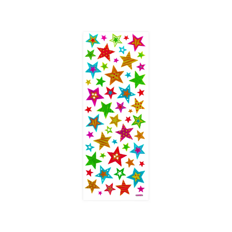 - Teething and chewing toys for puppies- Teething and chewing toys for puppiesColourful Stars Stickers Big Pack