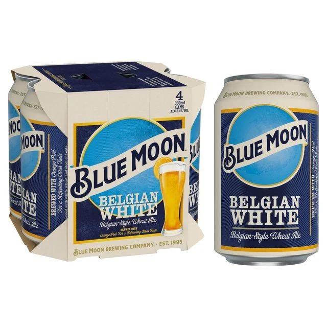 - Pet stroller can be taken on the plane- Pet stroller can be taken on the planeBlue Moon Belgian White American Craft Wheat Beer   4 x 330ml