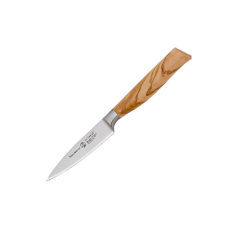 - Air box TSA certified check-in- Air box TSA certified check-inMessermeister Oliva Elite Spear Point Paring Knife 9cm