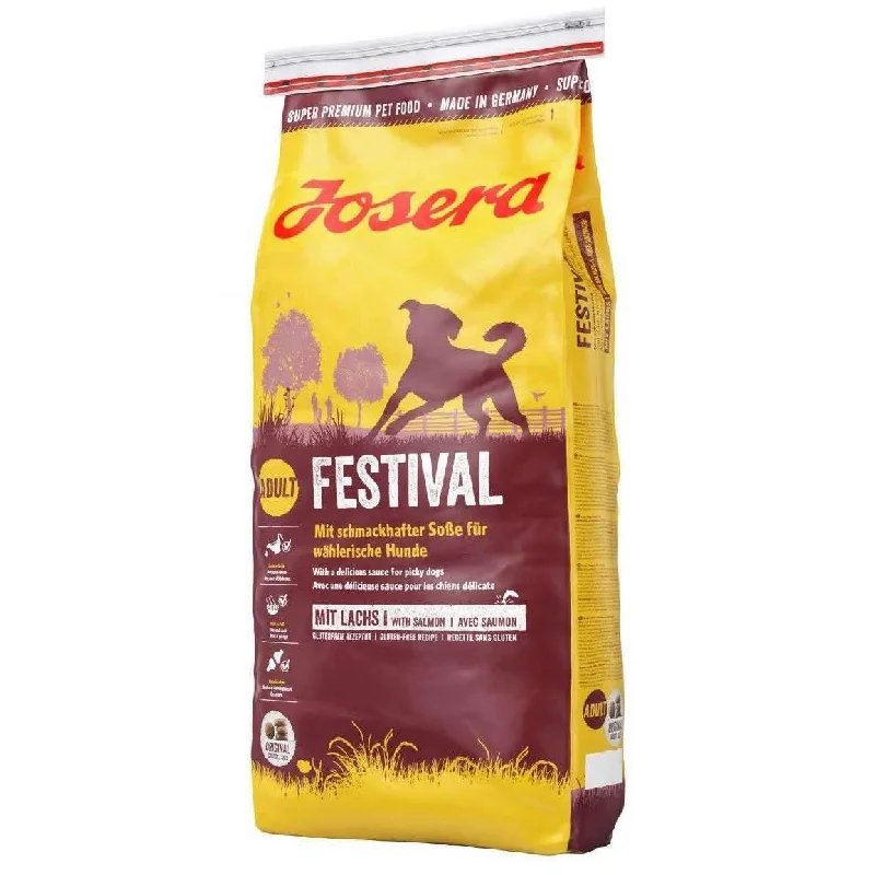 8. **Dog snack bag is portable**Josera Festival Adult (With A Delicious Sauce For Picky Dogs) (1,5kg)